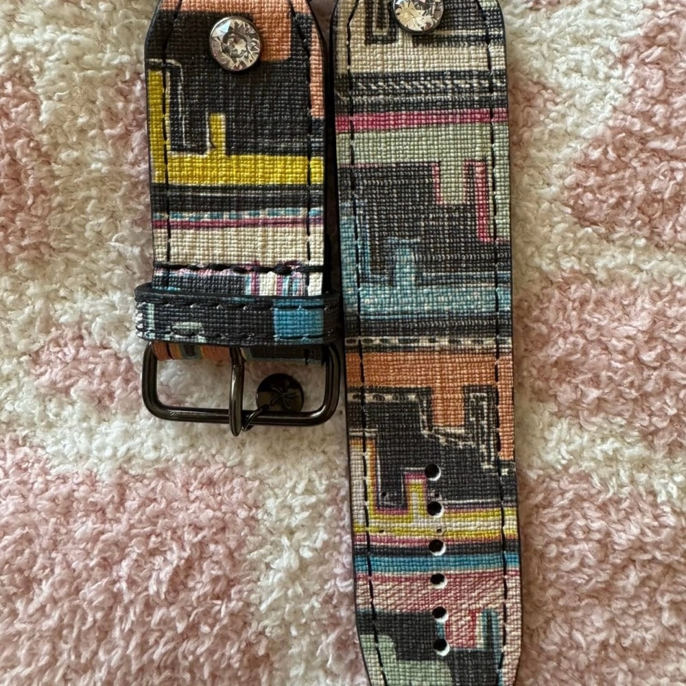 Sparkl  Black multicolor  Street Sivella Watchband size 4